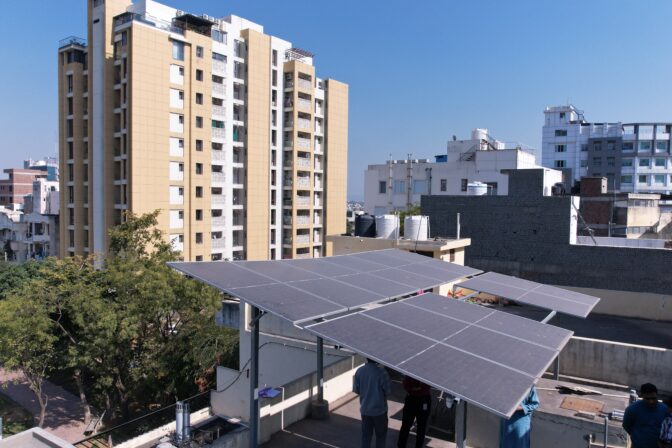 Roof-top solar plants in India